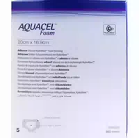 Aquacel Foam Adhäsiv Sakral 16,9x20 cm Verband