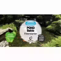 Aquaris Teichpflege Produkte für Teichfische Pond Bakto Filterstarter