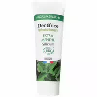 Aquasilice Erfrischende Zahnpasta Extra Minze Bio