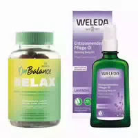 Aquilea Onbalance Relax Gummies Weleda Lavendel Pflege Öl