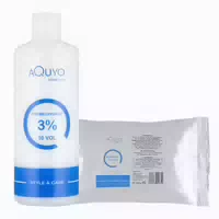 Blondierpulver 500g Creme Oxydant Entwickler 3% 500ml 1 St
