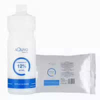 Blondierpulver 500g Creme Oxydant Entwickler 6% 1000ml 1 st