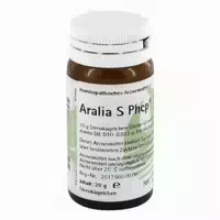 Aralia S Phcp Globuli 20 g Globuli