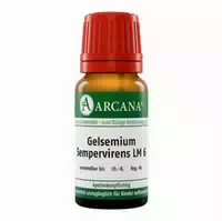 Gelsemium Sempervirens Arcana Lm 6 Dilution