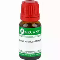 Natrium Sulfuricum Lm 18 Dilution 10 ml Dilution