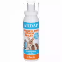 Ardap Milben und Zeckenspray für Kleintiere und Vögel