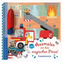 Ausmalen Mit Dem Magischen Pinsel Fahrzeuge