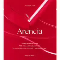 Arencia Rote Kollagen Gelee Hydrogel Maske