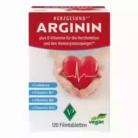 Arginin Herzgesund Vitamin B1 B6 B12 Filmtabletten