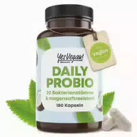 Milchsäurebakterien Daily Probio 20 Stämme 180 Kapseln 1 X 180 st