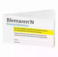 Blemaren N Kontrollkalender Teststreifen 27 St Teststreifen