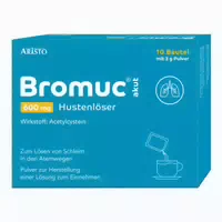 Bromuc Akut 600 mg Husenlöser 10 st