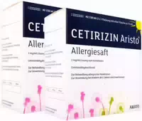 Cetirizin Aristo Allergiesaft 2 X 150 ml