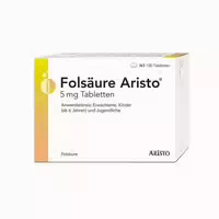 Folsäure Aristo 5 mg Tabletten 100 st