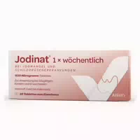 Jodinat 1x Wöchentlich 1530 Mikrogramm Tabletten 28 st