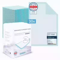 Arnomed Superdry Krankenunterlagen, 5 Lagig, Saugstark 60 X 40 cm – Beutel = 25 Stück 25 st