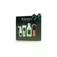 Aromatica Rosemary Scalp Scaling Trial Kit With Mini Wooden Hair Brush 1set 4artikel