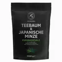 Aromatika Fußbadesalz mit Ätherischem Teebaumöl & Minzöl