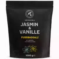 Aromatika Fußbadesalz Jasmin Vanille