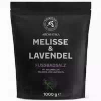 Aromatika Fußbadesalz mit Meersalz und Ätherischem Lavendelöl & Melissenöl