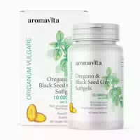 Schwarzkümmelöl & Oregano Öl Kapseln – Hochdosierte Pflanzenöl Softgels – Unterstützt Immunsystem & Wohlbefinden – Premium Qualität – Vegan 60 st