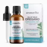 Wasserlösliches Oregano Öl – Hochwertige Flüssige Tropfen – Unterstützt Immunsystem & Verdauung – Premium Qualität – 50 Ml 50 Ml