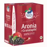 Aronia Original Bio Aronia Granatapfel Direktsaft