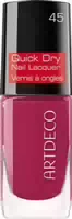 Artdeco Quick Dry Nail Lacquer 45 Raspberry Tart