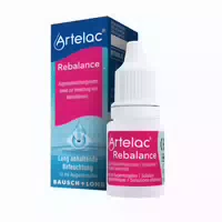 Artelac Rebalance Augentropfen für Gereizte Trockene Augen 3x10 ml Augentropfen