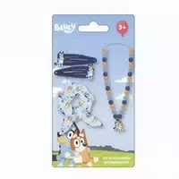 Bluey Character Halskette und Haarschmuck Set