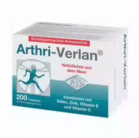 Arthri Verlan zur Nahrungsergänzung Tabletten