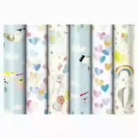 Zoewie Geschenkpapier Baby 200 X 70 cm