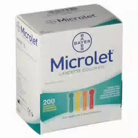 Microlet Lancette Colorate