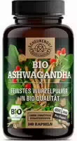 Bio Ashwagandha Kapseln Hochdosiert – Schlaf & Stress – 240 stk De Scheunengut