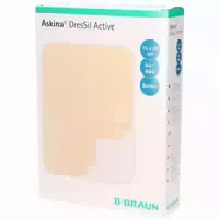 Askina Dressil Active Schaumstoffverband 10 X 10 cm