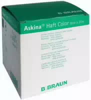 Askina Haftbinde Color 8 cm X 20 m Blau 1 Stück