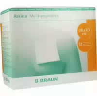 Askina Mullkompressen 10x20 Cm Unsteril 12fach 100 St Kompressen