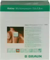 Askina Mullkompressen 7,5x7,5 Cm Steril 25x2 St Kompressen