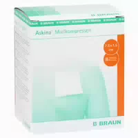 Askina Mullkompressen 7,5 X 7,5 cm Steril 5 X 2 Kompressen