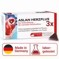 Aslan Herzplus – Resveratrol aus Traubenextrakt & Vitamin B1