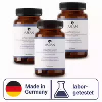 Aslan Magnesium – Magnesiumbisglycinat, Hohe Bioverfügbarkeit, Vegan