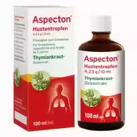Aspecton Hustentropfen bei Husten und Akuter Bronchitis