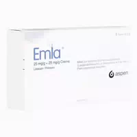 Emla 25 mg g 25 mg g Creme 12 Tegaderm 5x5 g Creme