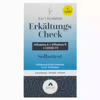 Aspilos Selbsttest Erkältungscheck Covid Infl A B 2 st