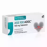 Ass 100 Adgcâ 100â¯mg Tabletten