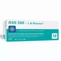 Ass 500 1 A Pharmaâ Tabletten