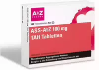 Ass Abz 100mg Tah Tabletten bei Instabiler Angina Pectoris