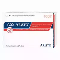 Ass Aristo 100mg 100 St Tabletten Magensaftresistent