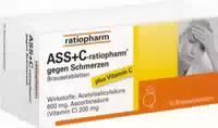 Ass C Ratiopharm Gegen Schmerzen 10 St Brausetabletten