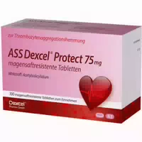 Ass Dexcel Protect 75 Mg, Zur Vorbeugung Von Herzinfarkt Und Schlaganfall Bei Vorbelasteten Patienten